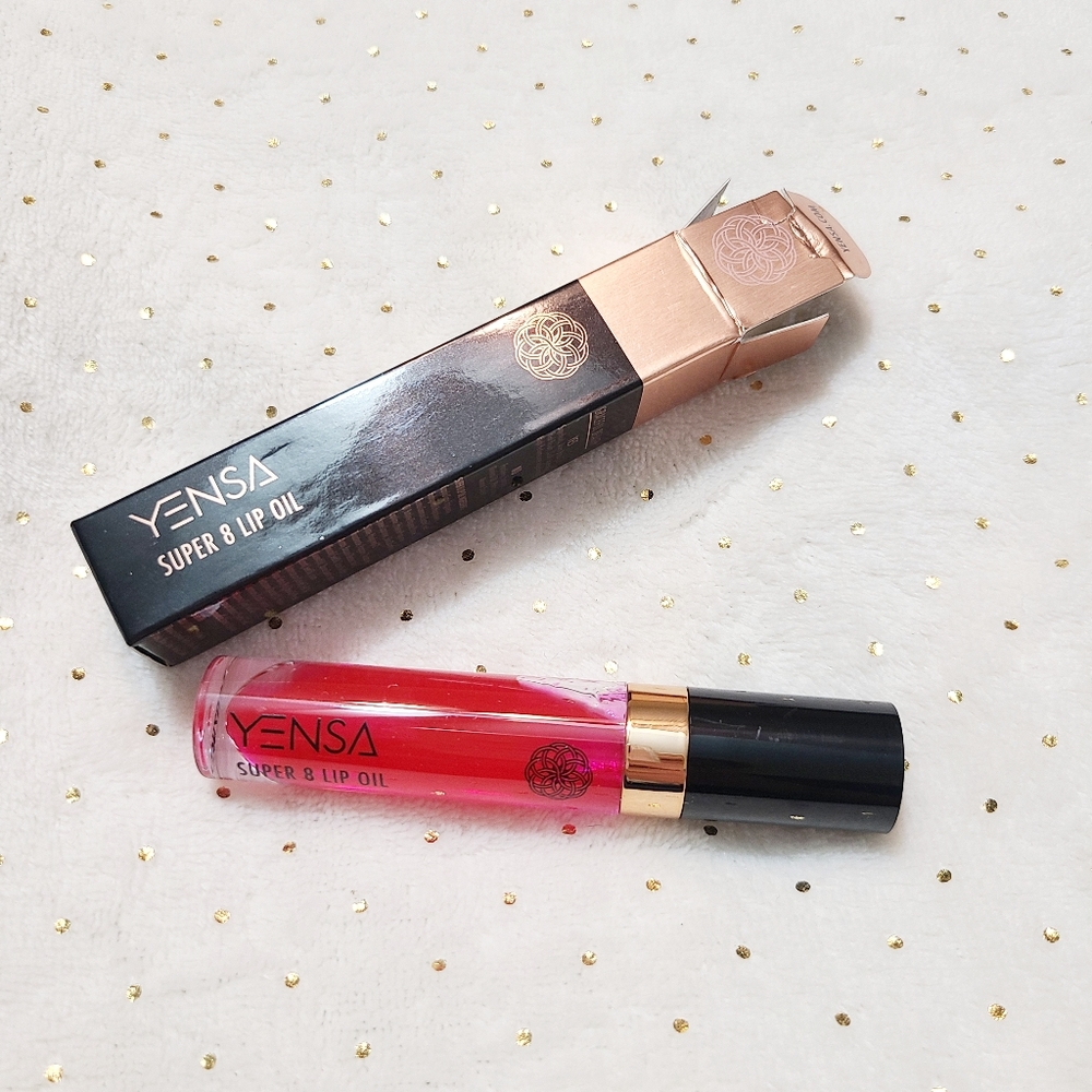 Yensa* Super 8 Lip Oil *NEW* Pink Shine*